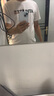安踏短袖t恤男士夏季款寬松時(shí)尚潮流漸變字母運動(dòng)休閑棉質(zhì)跑步健身服 8121-1A001純凈白 L (175) 曬單實(shí)拍圖
