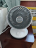 夏普（SHARP)小風(fēng)鈴空氣循環(huán)扇電風(fēng)扇家用小型桌面臺(tái)式宿舍臥室辦公室靜輕音抑菌扇葉搖頭臺(tái)扇PJ-CA230B-A 曬單實(shí)拍圖