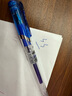 晨光(M&G)0.7mm藍色中性筆大容量子彈頭練字簽字筆辦公水筆GP1111B 12支裝 曬單實(shí)拍圖