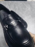 HQTING紅蜻蜓官方旗艦真軟皮小皮鞋2025春秋新款厚底英倫樂(lè )福鞋女工作單 黑色 35 曬單實(shí)拍圖
