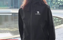 駱駝（CAMEL）沖鋒衣硬殼單層男女外套中性風(fēng)三防登山服女士短外套 曬單實(shí)拍圖
