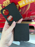 魔巖【頭層牛皮】適用華為p50pocket手機(jī)殼華為pocket2保護(hù)套PockeS折疊屏高檔商務(wù)男全包防摔高級(jí)感 曜石黑  華為P50 Pocket 曬單實(shí)拍圖