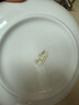斯凱綈（Sky Top）陶瓷盤子骨瓷深菜盤家用喬遷餐具純白8英寸飯盤4件套裝 曬單實(shí)拍圖