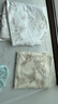 童泰（TONGTAI）嬰兒包巾純棉新生兒抱巾寶寶抱毯初生兒防驚跳裹巾蓋毯抱被 灰咖 84x84cm 曬單實(shí)拍圖