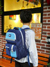 安踏兒童飛魚書包護(hù)脊男女童25秋小學(xué)生校園平衡減壓雙肩背包+補(bǔ)習(xí)袋 明月藍(lán)/清湛藍(lán)-5 M【31*16*43cm重約1020克】 曬單實(shí)拍圖
