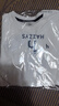 HAZZYS哈吉斯女裝 2025夏季新款女士多色圓領(lǐng)休閑短袖T恤女ASTSE0CBE51 米黃色OW M (160/84A 38) 曬單實(shí)拍圖