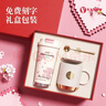 Vanow2025新款保溫杯女高顏值高檔伴手禮送老師水杯陶瓷內(nèi)膽咖啡杯子 櫻花粉-316不銹鋼-紅禮盒500ml 曬單實拍圖
