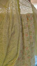 丹珠娜新款連衣裙女裝茶歇法式桔梗長(zhǎng)裙子溫柔風(fēng)藍(lán)色雪紡碎花吊帶裙子女 6701綠色開(kāi)衫+吊帶裙 XL 曬單實(shí)拍圖