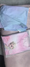 迪士尼兒童速干衣套裝愛莎公主短袖t恤女童夏季套裝JXAF1214D 紫色150 曬單實(shí)拍圖