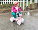 貝趣兒童平衡車(chē)1-3歲滑步車(chē)寶寶玩具滑行車(chē)一歲自行車(chē)四輪嬰兒溜溜車(chē) 粉 | 碳鋼車(chē)身+座椅調(diào)節(jié)+靜音軟輪 滑滑車(chē)溜娃車(chē)小孩幼兒生日禮物 曬單實(shí)拍圖