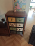 燁垚 美式斗柜實(shí)木抽屜收納置物客廳大容量?jì)ξ飶凸偶揖卟世L五斗柜 八格四斗柜 【棕花色】 整裝 曬單實(shí)拍圖