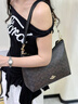 蔻馳（COACH）女包Laurel 31拉鏈開(kāi)合女款流浪包手提包單肩斜挎包禮物送女友 CV975 IMXAQ 曬單實(shí)拍圖