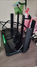Ruijie銳捷星耀黑豹wifi6路由器X30EPro雙wan寬帶疊加高速3000M電競(jìng)游戲 銳捷黑豹 曬單實(shí)拍圖