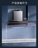 美的（Midea）【AK5pro升級款25風(fēng)量】抽吸排油煙機(jī)變頻頂側(cè)一體蒸汽洗自清潔以舊換新國家補(bǔ)貼20%可配燃?xì)庠?曬單實(shí)拍圖