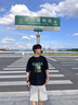 WHIM NASA短袖t恤男女同款2025夏季新款半袖圓領(lǐng)寬松學(xué)生打底衫男裝上衣服 黑色 XL （150-175斤） 曬單實(shí)拍圖