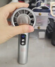 名創(chuàng)優(yōu)品【首款熱銷100w+】制冷手持小風扇小型超長續(xù)航桌面辦公室靜音便攜式隨身降溫神器迷你戶外電風扇 首發(fā)Ultra版【星光銀】 4800mAh 16°C空調冷風丨雙TEC制冷丨100檔澎湃冷風 曬單實拍圖
