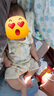 babylove嬰兒背心連體衣夏季薄款衣服莫代爾棉清涼透氣夏裝寶寶哈衣爬服 曬單實(shí)拍圖