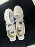 Onitsuka Tiger鬼塚虎春夏男女帆布一腳蹬懶人鞋MEXICO 66? SLIP-ON 1183A360 米色/藏青色 40.5 曬單實拍圖