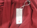 名創(chuàng)優(yōu)品（MINISO）短袖男純棉休閑寬松夏季圓領(lǐng)百搭青少年潮流半袖t恤 酒紅 L 曬單實(shí)拍圖
