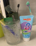 舒客寶貝舒克兒童牙膏抗糖防蛀3-6-12歲含氟換牙期固齒護(hù)牙60g1支裝草莓味 曬單實(shí)拍圖