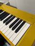 卡西歐（CASIO）電鋼琴PXS7000PXS6000時(shí)尚便攜考級演奏88鍵智能混合重錘擊弦鍵盤(pán) PX-S7000緗黃+圓形升降琴凳 曬單實(shí)拍圖