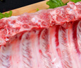 跑山密水農(nóng)家新鮮黑豬排骨 排酸鮮豬肋排 豬肉 生鮮小排燒烤食材源頭直發(fā) 黑豬精肋排5斤（免切） 曬單實(shí)拍圖