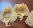 北海印象湛江赤嘴鳘魚膠公肚陳年老膠深海干花膠海鮮干貨滋補品節(jié)日禮物 S級湛江赤嘴公膠100g約5個 曬單實拍圖