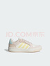 adidas ENTRAP休閑低幫運動板鞋少年感復古籃球鞋男女阿迪達斯   乳白/橘粉/藕粉/藍綠/黃   37 曬單實拍圖