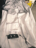 美津濃（MIZUNO）防曬衣男戶(hù)外皮膚衣夾克開(kāi)衫外套 白色/灰色 XL 曬單實(shí)拍圖