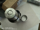 保溫杯男士316L不銹鋼全鋼保溫壺茶水分離便攜泡茶杯大容量水杯子 本色 600ml 【抗菌316/茶水分離】 曬單實拍圖