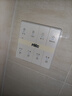 雷士（NVC）風(fēng)暖浴霸 取暖器衛(wèi)生間 浴霸排氣扇照明一體 速熱2700W 曬單實(shí)拍圖