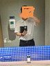 拇指白小T短袖polo衫男士春夏透氣商務(wù)休閑翻領(lǐng)白小丅 皓白 3XL  曬單實(shí)拍圖