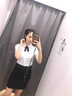 源菲埡職業(yè)套裝女夏季短袖襯衫氣質(zhì)經(jīng)理工裝正裝酒店前臺收銀接待工作服 白色襯衫 L 曬單實拍圖