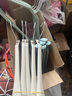 晟旎尚品 衣架無痕晾衣架子20只塑料寬肩加厚防滑晾曬不鼓包大衣掛架撐4色 曬單實拍圖