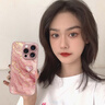 思唯創(chuàng)適用蘋果16promax手機(jī)殼iPhone16pro手機(jī)保護(hù)套鈦金屬漆鏡頭全包防摔金箔大理石愛心保護(hù)殼女款 【金箔大理石愛心粉】親膚手感+強(qiáng)力防摔 iPhone16ProMax 曬單實(shí)拍圖