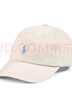 POLO BY RALPH LAUREN拉夫勞倫棒球帽夏季防曬遮陽(yáng)帽男女軟頂鴨舌帽同款高爾夫帽子 小馬-米白藍標 均碼 軟頂（可調節) 曬單實(shí)拍圖