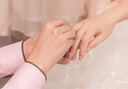 DRAGBOLL鉆戒女一克拉人工培育鉆石戒指真鉆石送女友生日七夕情人節(jié)禮物 D色 VS1-30分 Pt950鉑金鉆戒（指圈號(hào)詢(xún)客服） 曬單實(shí)拍圖