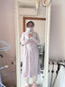 浪莎長(cháng)款防曬衣女夏季2025新款修身防紫外線(xiàn)冰絲透氣防曬裙收腰連衣裙 淺紫色 【升級涼感防曬6倍MAX】 均碼 XF 【推薦100-130斤】 曬單實(shí)拍圖