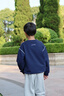 NAVIGARE兒童衛(wèi)衣秋季新款男女童長袖T恤百搭基礎(chǔ)休閑舒適 深藍(lán) 隨性心情 140 曬單實(shí)拍圖