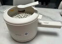 美的（Midea）電煮鍋 小電鍋 電蒸鍋 長柄 宿舍小鍋 多功能輔食鍋 學(xué)生宿舍泡面XZE2017 1.6L配蒸籠【國家補(bǔ)貼】 曬單實(shí)拍圖