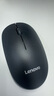 聯(lián)想（Lenovo）無線鼠標(biāo) 辦公鼠標(biāo)便攜鼠標(biāo) 筆記本鼠標(biāo) 電腦鼠標(biāo) M26黑 帶無線2.4G接收器 曬單實(shí)拍圖