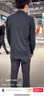 KOLON SPORT/可隆戶(hù)外襯衫 男士休閑衣商務(wù)全壓膠長(cháng)袖上衣 LHSH5AT891-BK 黑色 2XL 185/104A 曬單實(shí)拍圖