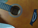 維卡斯（WEIKASI）民謠吉他初學者木吉他單板新手入門練習琴guitar吉它學生男女樂器 38英寸咖啡色+禮包【初學推薦】 曬單實拍圖