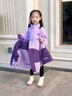 G.DUCKKIDS女童沖鋒衣外套春秋款2025秋裝新款洋氣兒童秋冬裝加厚冬季三合一 外套+內(nèi)膽 130 cm 曬單實拍圖