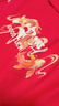 GENIOLAMODE本命年短袖t恤男蛇年生肖打底衫休閑寬松純棉內(nèi)搭衣服男 曬單實(shí)拍圖