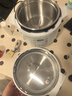 美的電高壓鍋家用0涂層不銹鋼內(nèi)膽電壓力鍋3-4-5人 自動(dòng)排氣IH加熱高壓電飯鍋電飯煲壓力鍋5升雙內(nèi)膽 【0涂層鋼釜】白色金屬機(jī)身 5L 曬單實(shí)拍圖