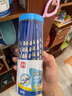 得力（deli）洞洞筆鉛筆50支HB鉛筆三角桿易抓握兒童矯姿書寫鉛筆涂卡涂鴉學(xué)生練字筆禮物橡皮可擦學(xué)生開學(xué)禮物 曬單實拍圖