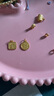 明牌珠寶黃金方寸閑系列吊墜 足金萬(wàn)般自在掛墜AFC0877工費250 黃金吊墜 約3.17克 曬單實(shí)拍圖