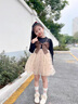 G.DUCKKIDS小黃鴨童裝女童連衣裙春秋2025新款兒童裙子女小童網(wǎng)紗拼接公主裙 黑色 100 尺碼2~3歲【 90-100cm】 曬單實(shí)拍圖