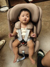 寶得適（BRITAX）寶寶兒童安全座椅0-7歲isize認(rèn)證正反360°旋轉(zhuǎn)成長(zhǎng)騎士 薄霧粉 曬單實(shí)拍圖